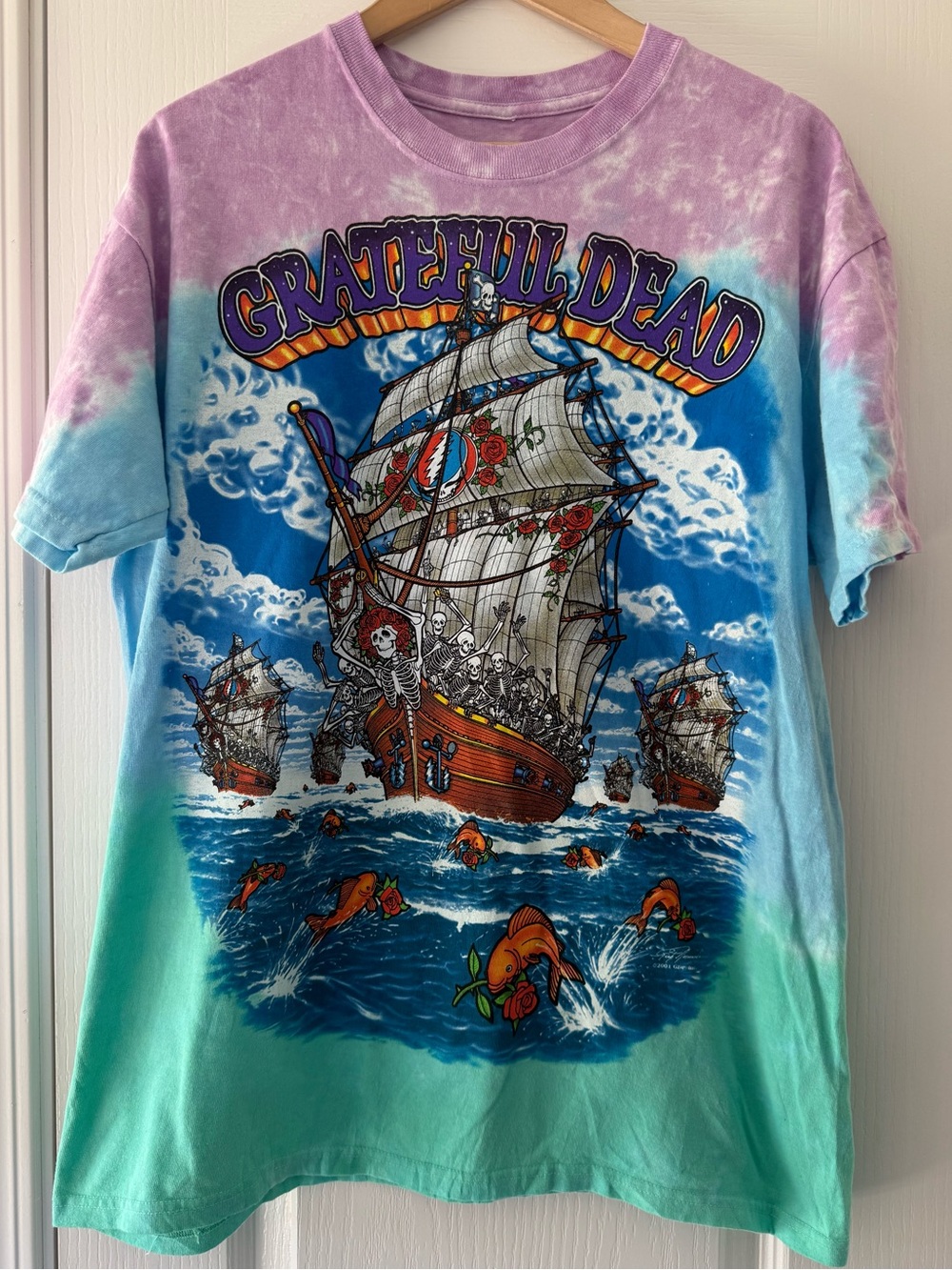 Liquid Blue Y2K Graphic Grateful Dead
